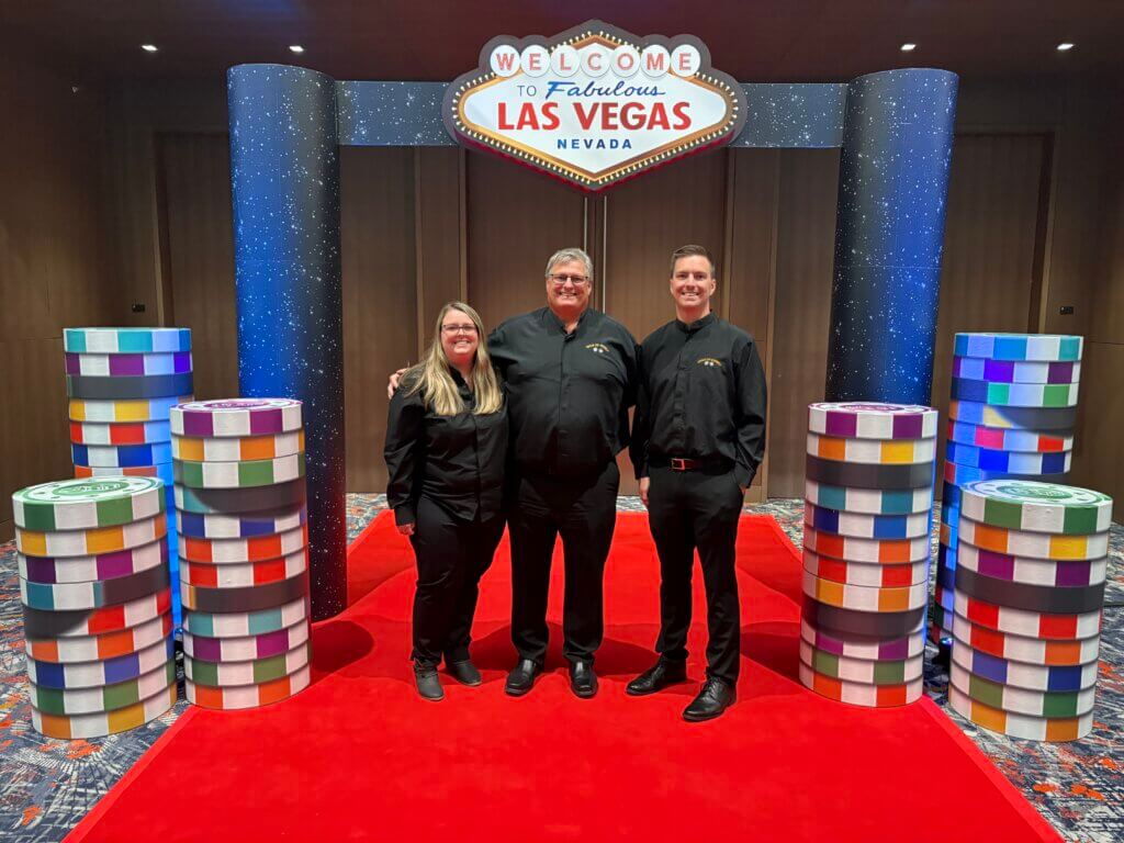 Casino Party Milwaukee Team at the Baird Center in Milwaukee, WI